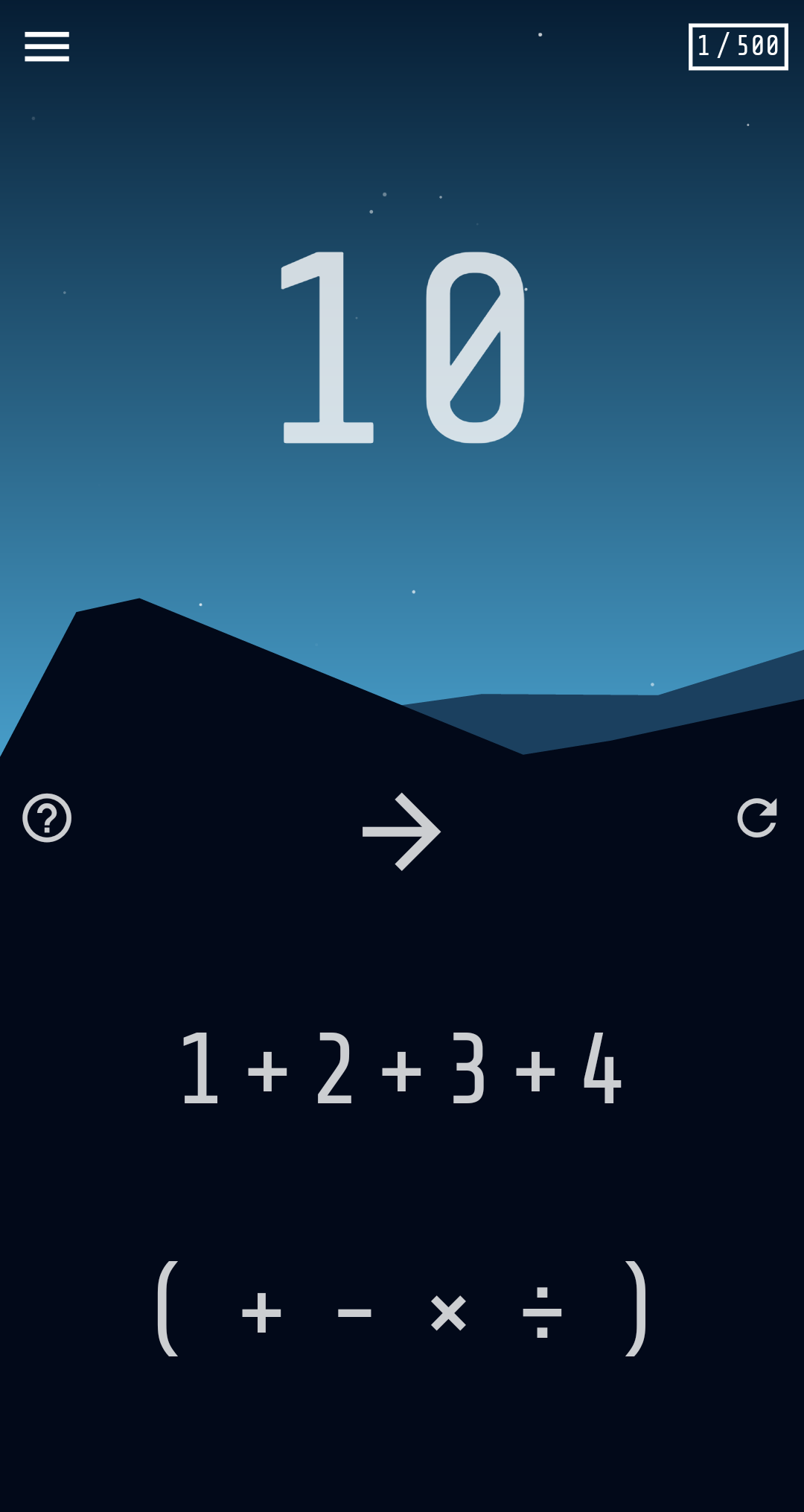 4=10 Example Solution